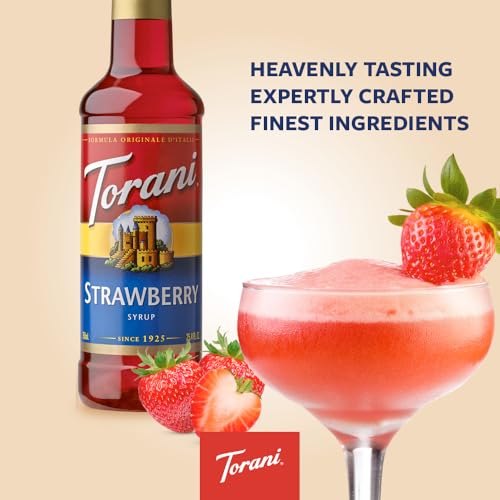 Torani Syrup, Strawberry, 25.4 Fl Oz Bottles (Pack of 1) - image 3