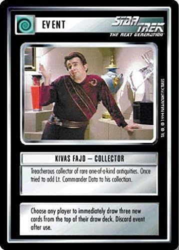 Star Trek CCG Fajo Collection – Dr. Soong Card, Decipher, Near Mint