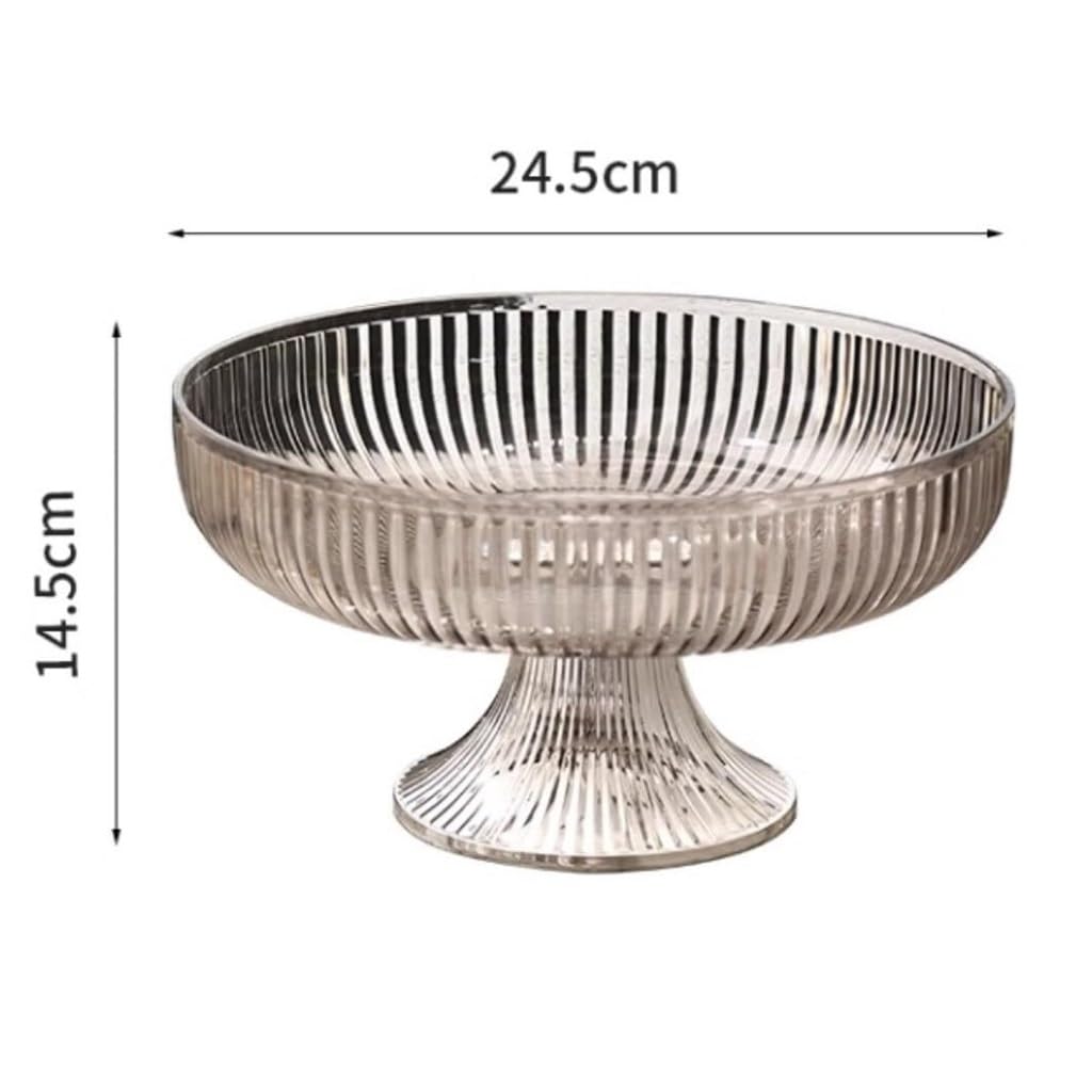 Boîte de rangement de fruits pour la maison et le salon – Organiseur de table basse pour collations, bonbons, noix et fruits secs