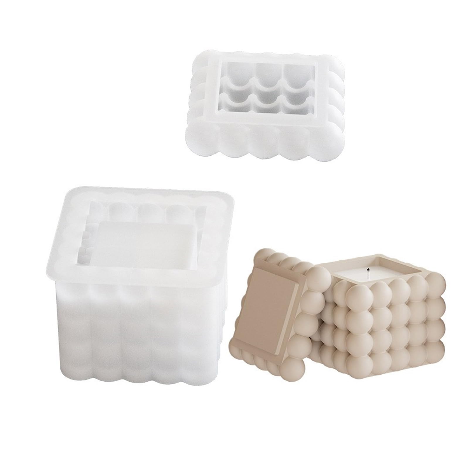 Moule résine époxy boîte de rangement pour organiser votre coiffeuse et vos bijoux