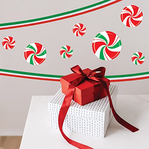 Fr Red, White & Green Crepe Streamer Party Accessory (1 Count) #TOP3