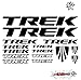 Produktbild Trek Set 30 cm Tuning Aufkleber Sticker Decal `+ Bonus Testaufkleber "Estrellina-Glückstern®" , gedruckte Montageanleitung von "myrockshirt"®