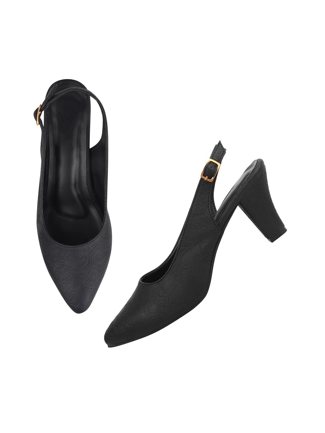 TRYME Cone Heel Mules Casual and Classy Pump Shoes for Party and Formal Occasions for Girls & Women (B0CVTWMFSV) Amazon Price History, Amazon Price Tracker
