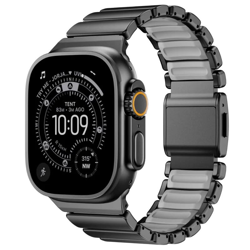 Valente Metal Strap Compatible with Apple Watch Series 8/7/6/5/SE/Ultra/Ultra 2 (42mm/44mm/45mm/49mm) | Premium Stainless ... - Review, Price and Buying Guide