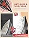 Sundu Steam Iron for Clothes with Rapid Heating Ceramic Coated Soleplate,1500W with Precise Thermostat Dial,Self-Cleaning, Auto-Off,11.84oz Water Tank for Home Clothes Ironing Use,Red