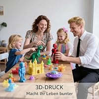 GEEETECH Filament PLA 1.75mm for 3D Drucker 1kg Spool, Grün – Ansicht 5