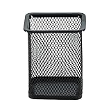 Organizador De Escritorio Aramado P/Caneta Quadrado Pt - 100876