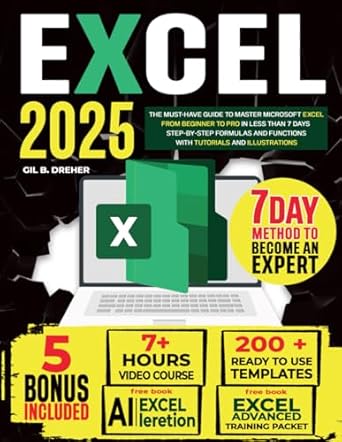 Excel: The Must-Have Guide to Master Microsoft Excel | From Beginner to ...