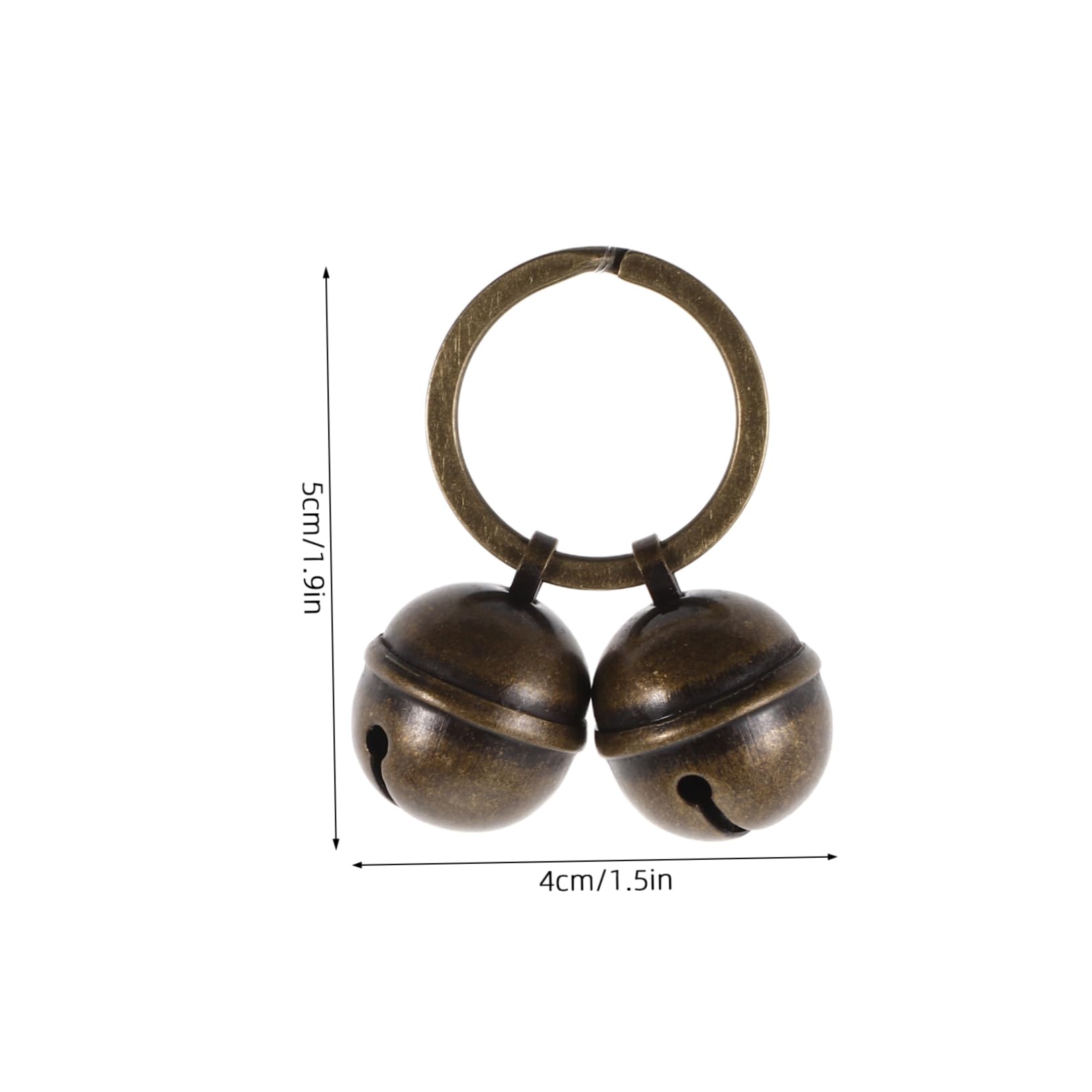 FONDOTIN 1 Set Pet Collar Bells Elegant Hanging Bells for Dogs and Cats Versatile Pet Accessories Durable and Reliable Design