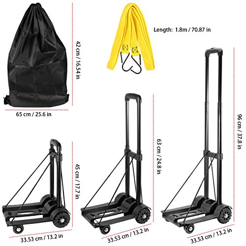 Mejores comprativas On-line Carretillas plegables ligeros Top cinco. 5 Imagen adicional