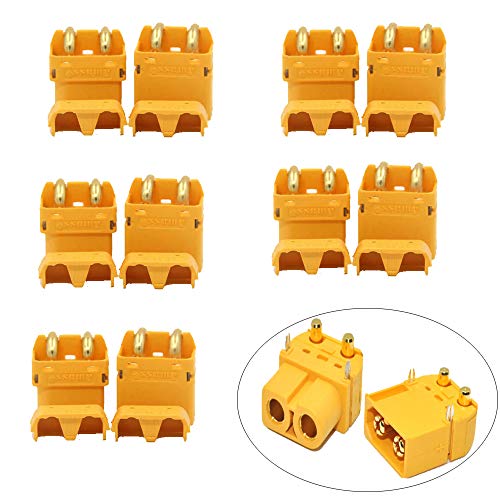 5 pares conector Amass XT60 XT60PW macho hembra miniatura 1