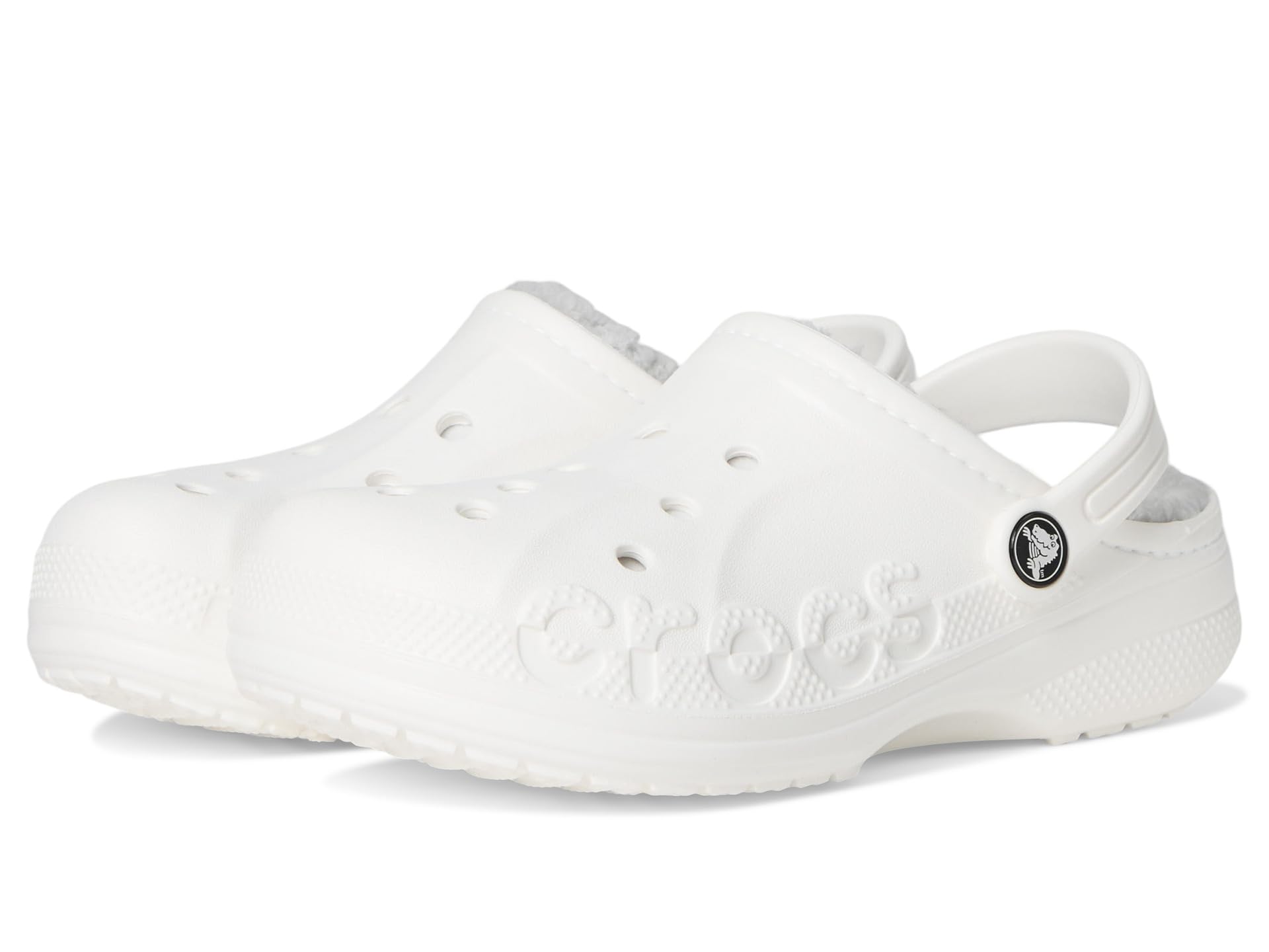

                                                    Crocs Unisex Kid's Via Lined Clogs (Toddler) White