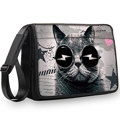 Luxburg 17" pouces Housse ordinateur / Sacoche pc portable - avec Bandoulière Cover