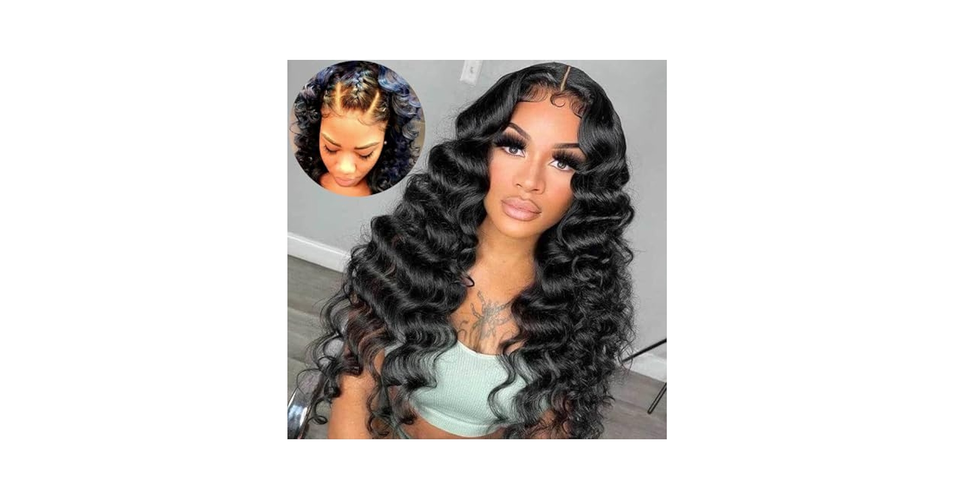 Amazon.com : QTHAIR 16A Peruvian Loose Deep Wave Hair