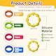 20 Stück Fidget Toys Set Anti Stress Spielzeug Adhs Spielzeug Sensory Toys Fidget Ringe Anti Stress Ring für Kinder Erwachsene Mitgebsel Geburtstag Geschenke ADHD