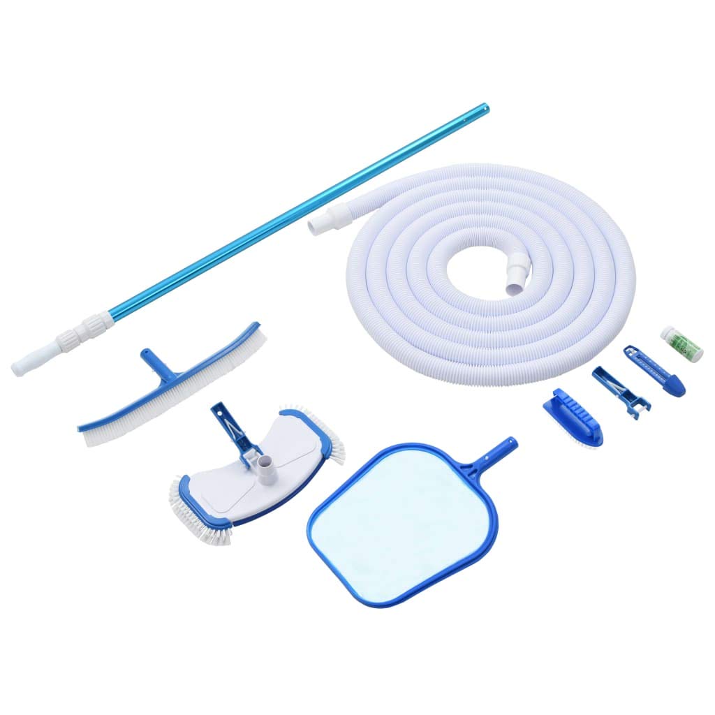 Tidyard Kit d'entretien de Piscine Convient aux Piscines Souterraines 9 pcs
