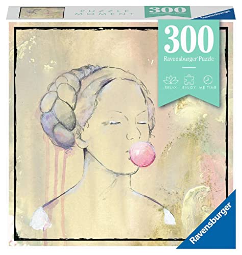 Ravensburger Puzzle Moment 12966 Bubblegumlady - 300 Teile Puzzle für Erwachsene und Kinder ab 8 Jahren