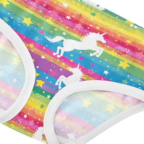 Galaxy Unicorn Rainbow Stripe Toddler Girls's Underwear 2T 202b54064