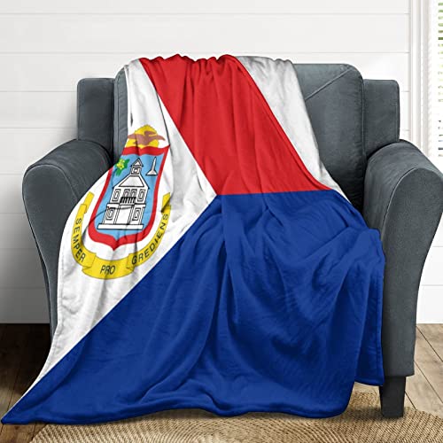 Couverture en flanelle douce Funlucy 127x152 cm pour canapé - 2