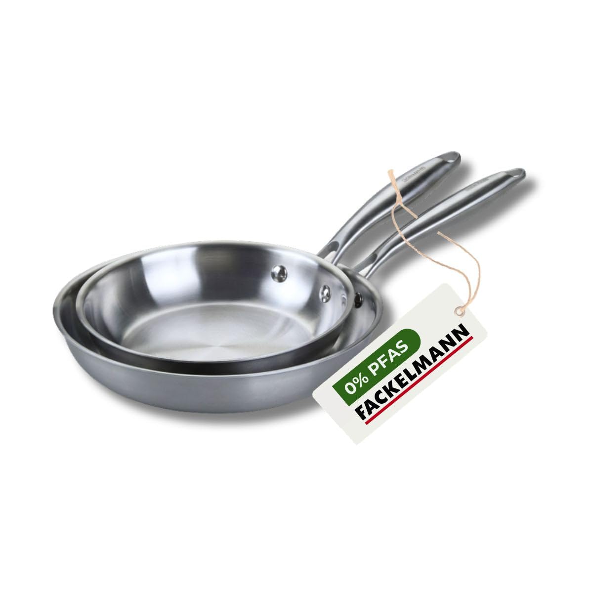 Poêle de cuisson inox Fackelmann durable avec garantie 5 ans