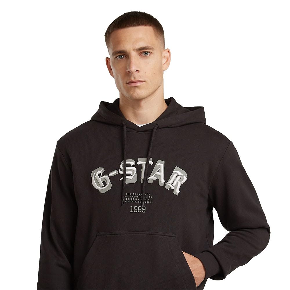 G-Star Embro Logo HB HDD Sw Sudadera Hombre