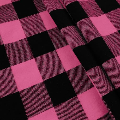 Womens Flannel Shacket Plaid Button Down Long Sleeve Shirts Jacket Fall Outfits Collared Casual Loose Fit Tops4