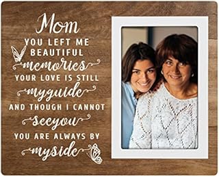 SteadStyle Memorial Picture Frames - Mom Picture Frame - Memorial Gifts for Loss of Mother - Sympathy Gifts for Loss of Mom, Stepmom, Mother in law, Bereavement/Remembrance/Condolence Gift Fits 4x6 In Photo