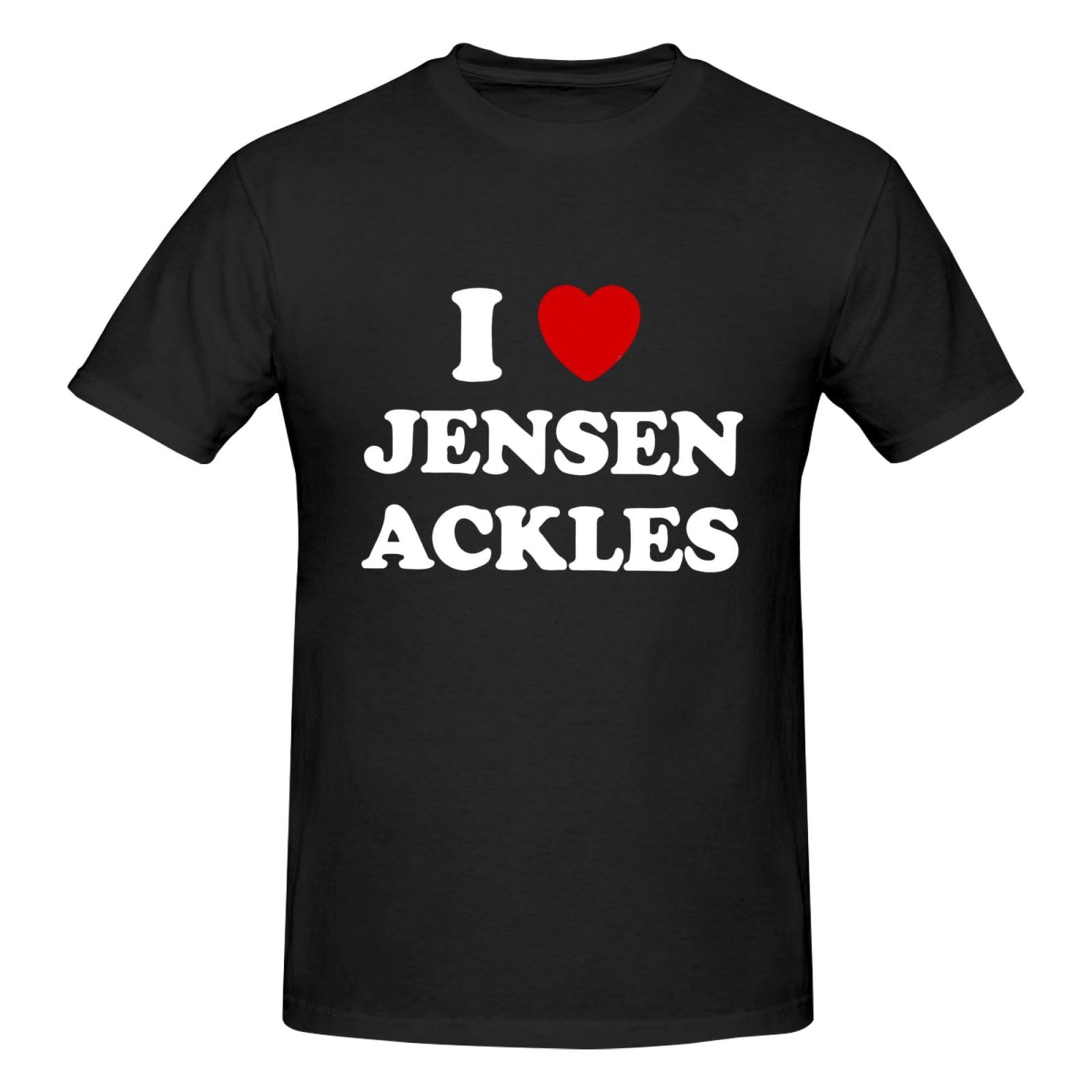 DJUIOBNKJensen Ackles Vintage T-Shirts Tees Men's Short Sleeve Shirts Summer Cotton Tops