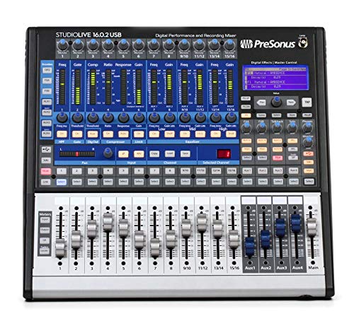 StudioLive 16.0.2 USB 16x2 Mezclador digital de rendimiento y grabación Cover