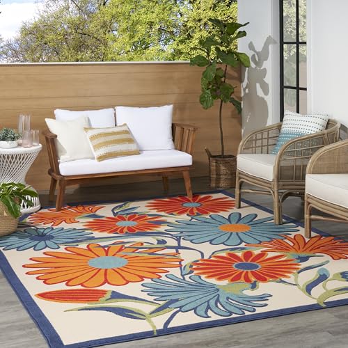 Tapete Nourison Home Aloha multicolor 6' x 9' miniatura 4