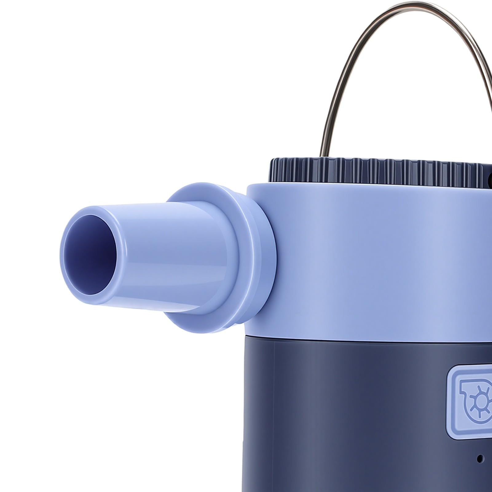 Xiuganpo Bomba de Aire Solar con Linterna, Bomba Inflable