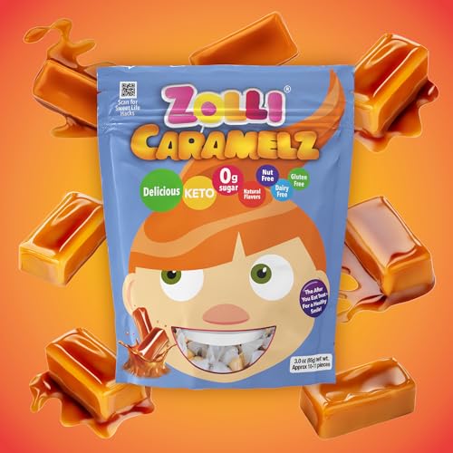 Zolli Caramelz - Irresistibly Delicious, Sugar-Free Treats with Natural Colors, Dairy-Free Formula (Pack of 2) - image 4