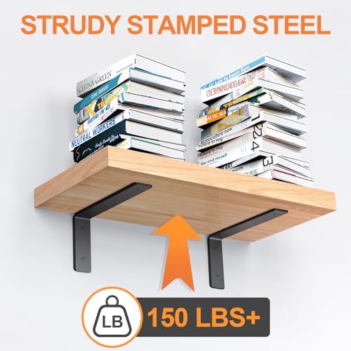 Aunulahca LXTP Heavy Duty Shelf Brackets 10 Inch thumb #1