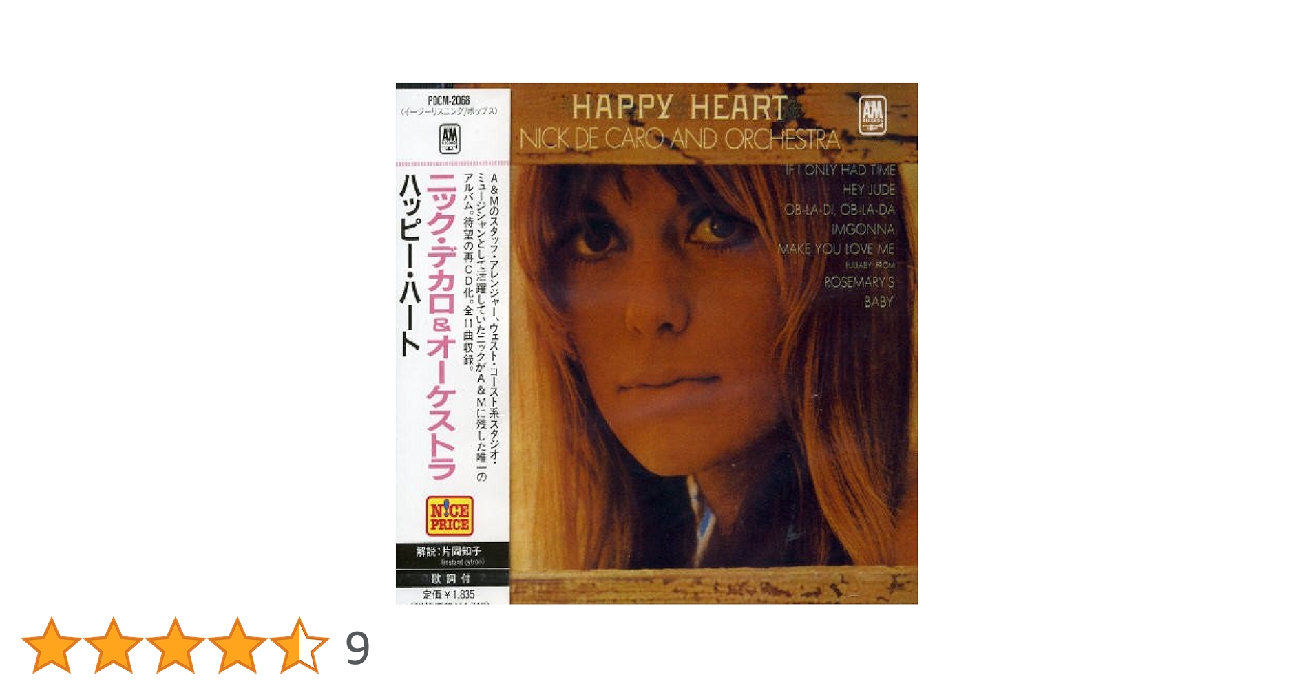 洋楽 Nick De Caro and Orchestra - Happy Heart YouTube