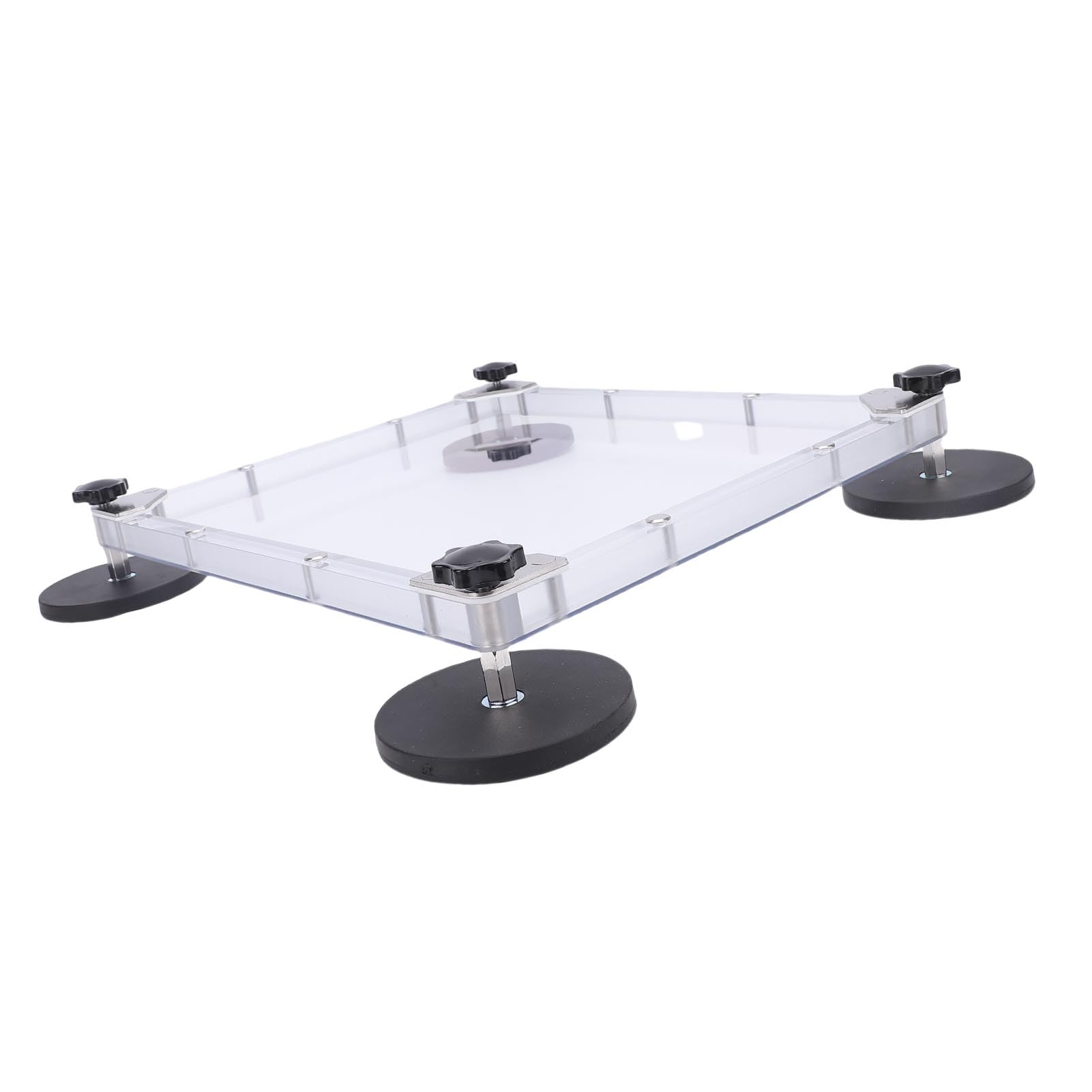 Eujgoov Mini Antena Satelital para Montaje en Techo de Vehículo, Construcción Duradera de ABS, Pies Magnéticos de 110 LB para una Instalación Rápida, Ideal para Vehículos Recreativos y de Aventura