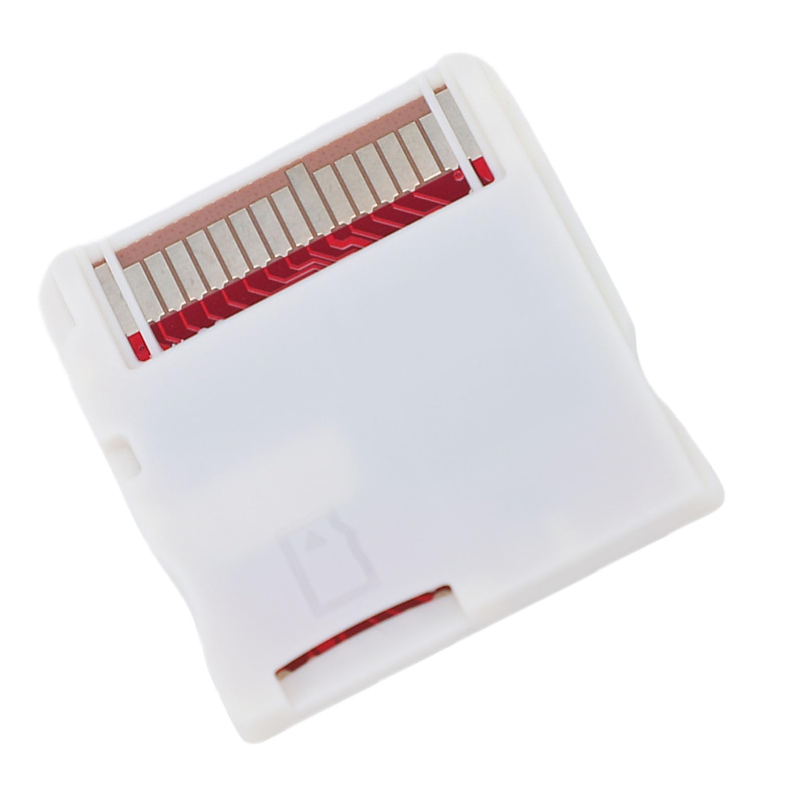 Annadue Carte Mémoire de Jeux Vidéo NDS pour Système R4 Flashcart WOOD, Adaptateur de Carte Mémoire de Jeu pour Consoles Professionnelles pour NDS/MD/GB/GBC/pour Famicom/PCE (Ensemble WOOD HK Blanc)