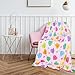 JarThenaAMCS Valentine Fuzzy Blanket Conversation Heart Throw Blanket Candy Love Heart Pink Soft Cozy Flannel Blanket for Party Home Bed Sofa Couch Chair, 50 x 60 Inch
