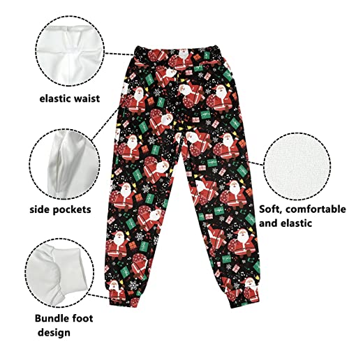 Casual Sport Sweatpants for Girls 4-15 Years Athletic Sport Pants with Pocket4