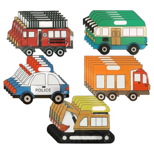 Image of Birthday Popper 25 Pcs Vehicle Shaped Ziplock Standy Pouches as Birthday Return Gifts | Gift Bags | Reusable Sealable Food-Grade Gift Wraps for Picnics & Treats
