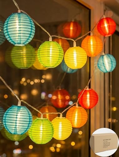 Konictom 8.5Ft Multicolor String Lights Plug in...