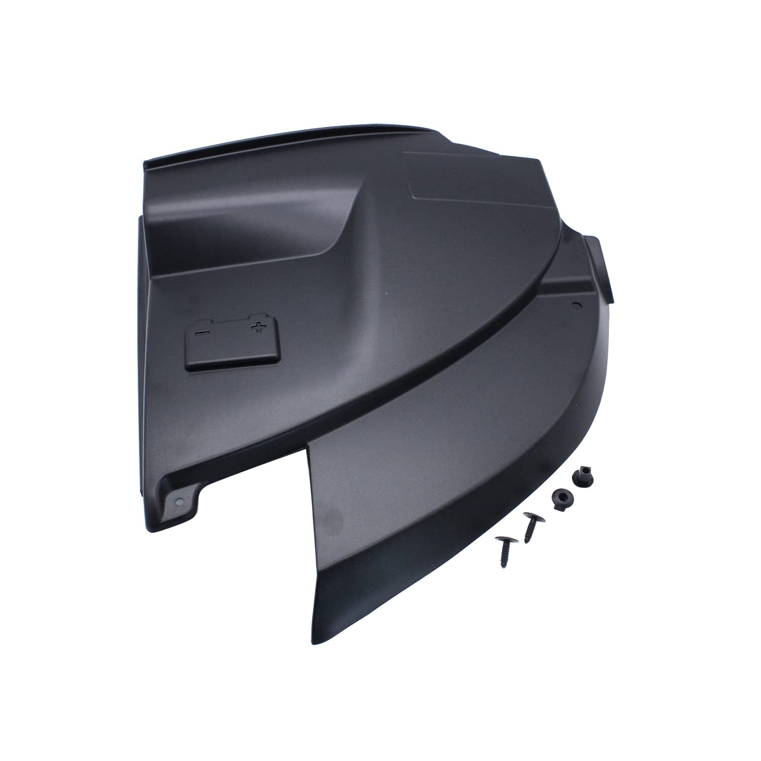 1 coque de protection de batterie de voiture SHLPDFM noire pour T5.1 Transporter 10-15