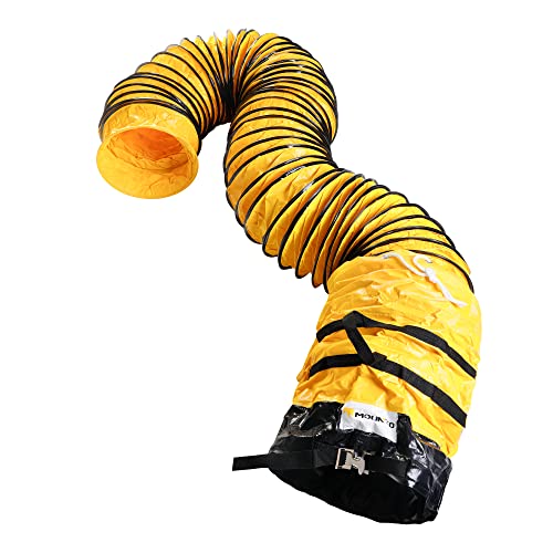 Image of MOUNTO 25FT PVC Flexible Duct Hosing for Exhaust Fan (12inch)