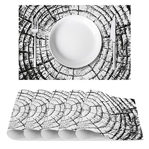 Sets de table anti-chaleur et antidérapants pour protéger la table du repas - 3