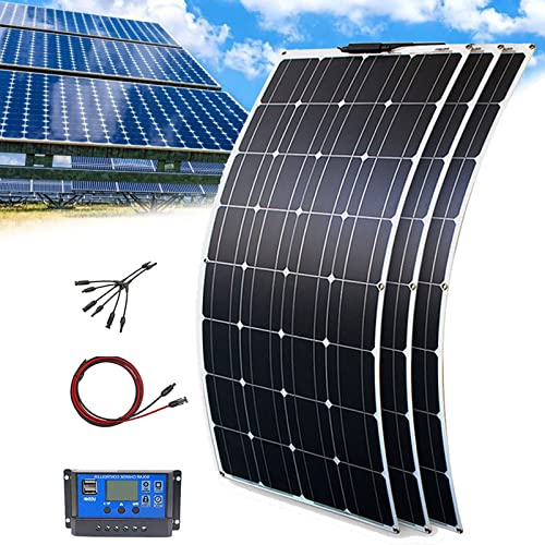 Kit Pannello Solare 300W Con Regolatore PWM 50A - Ideale Per Camper E Barche - Foto 6