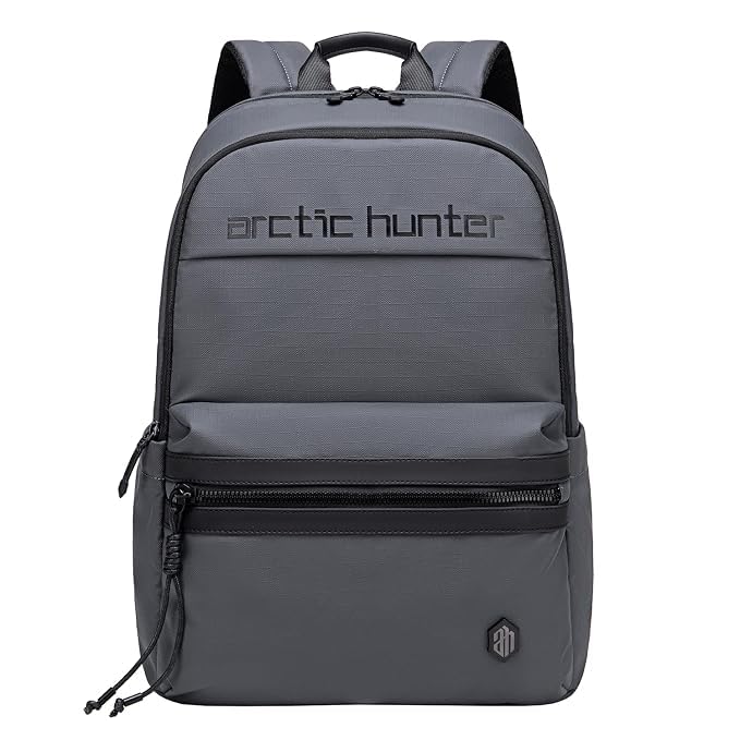 Image of Arctic Hunter Compact Backpack for Men Women 21L One-Day-Capacity Slim 15.6 inch Laptop Bag Sleek Lightweight Water-resistant Small Laptop Backpack for Casual College Daypack