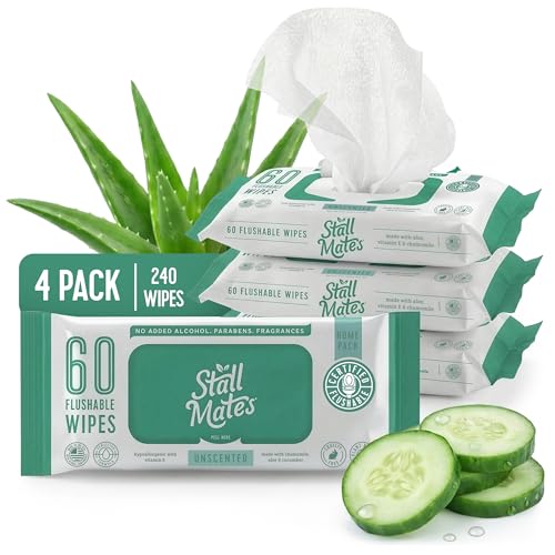 Stall Mates Flushable Wipes