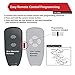 Marantec Keyless Entry Keypad & 2 2-Button Remotes