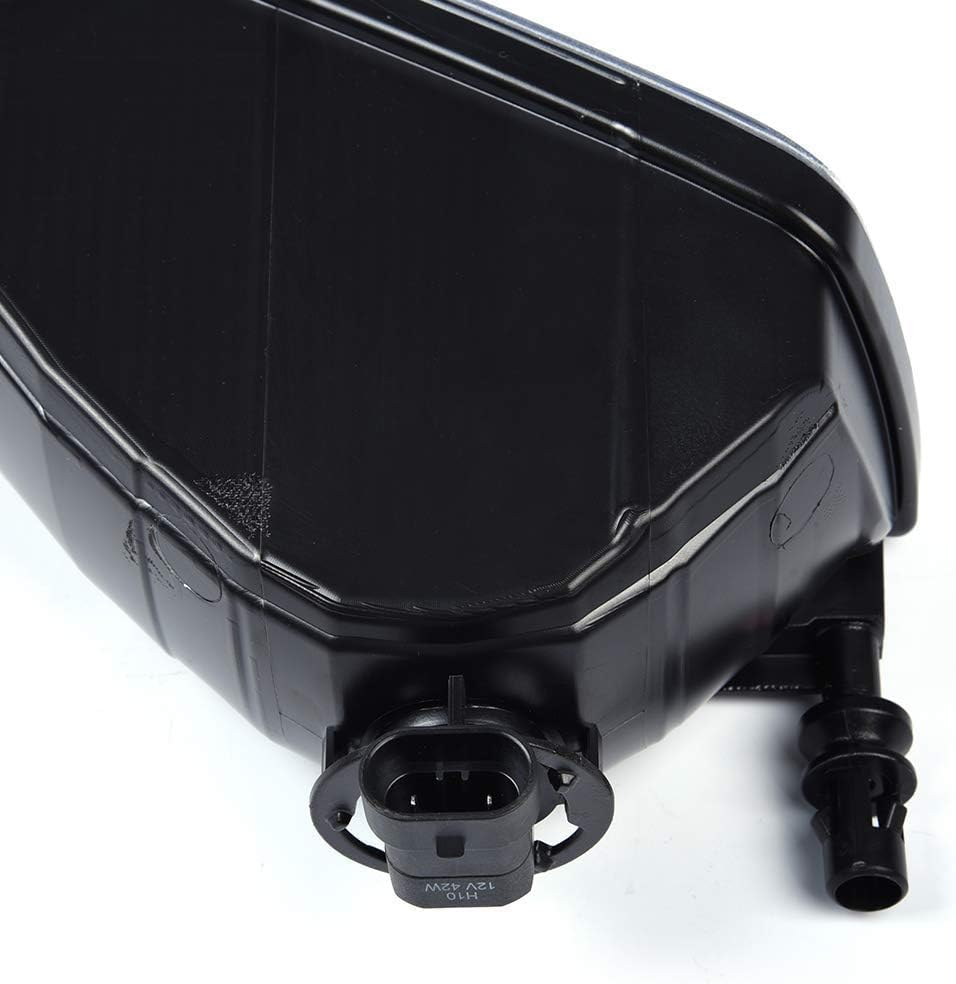 PIT66 Front Bumper Fog Lights, Compatible with 2006-2010 Ford Explorer W/Rectangular Lens/2008-2010 Ford Explorer Sport Trac W/Rectangular Lens Halogen Clear Lens