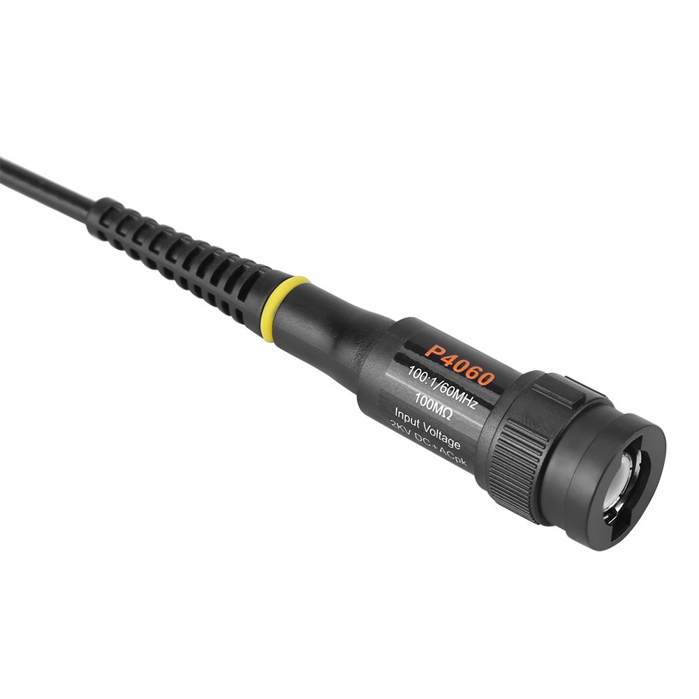 1pc P4060 BNC Oscilloscope Probe 1:100 High Voltage 2000V 60MHz Oscilloscope Scope Probe