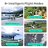 HOVERAir X1 Drone with Camera, Self-Flying Camera Drone with Follow Me Mode, Foldable Mini Drone with HDR Video Capture, Palm Takeoff, Intelligent Flight Paths, Hands-Free Control Black (Combo Plus)
